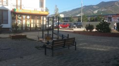 Площадка для воркаута в городе Геленджик №10167 Маленькая Современная фото