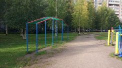 Площадка для воркаута в городе Санкт-Петербург №10210 Маленькая Современная фото