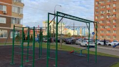 Площадка для воркаута в городе Ступино №10270 Маленькая Советская фото