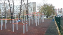 Площадка для воркаута в городе Красноярск №10292 Средняя Хомуты фото