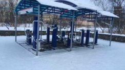 Площадка для воркаута в городе Североморск №10330 Средняя Хомуты фото