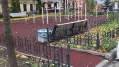 Площадка для воркаута в городе Санкт-Петербург №10386 Маленькая Современная фото