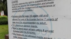 Площадка для воркаута в городе Манила №10396 Большая Современная фото