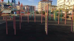 Площадка для воркаута в городе Сочи №10484 Большая Советская фото