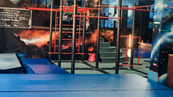 Площадка для воркаута в городе Ставрополь №10506 Средняя Современная фото