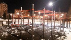 Площадка для воркаута в городе Москва №10507 Средняя Хомуты фото