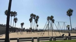 Площадка для воркаута в городе Лос-Анджелес №10538 Средняя Современная фото