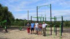 Площадка для воркаута в городе Полтава №10577 Маленькая Хомуты фото