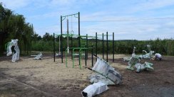 Площадка для воркаута в городе Полтава №10577 Маленькая Хомуты фото