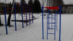 Площадка для воркаута в городе Казань №10584 Средняя Современная фото