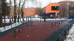 Площадка для воркаута в городе Дедовск №10600 Средняя Хомуты фото