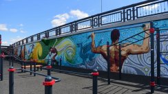 Площадка для воркаута в городе Казань №5138 Средняя Современная фото