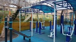 Площадка для воркаута в городе Москва №10617 Маленькая Хомуты фото