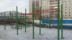 Площадка для воркаута в городе Уфа №10628 Средняя Хомуты фото
