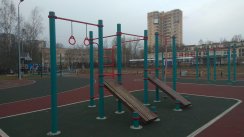 Площадка для воркаута в городе Санкт-Петербург №10653 Средняя Хомуты фото
