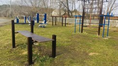Площадка для воркаута в городе Озёрск №10680 Маленькая Современная фото