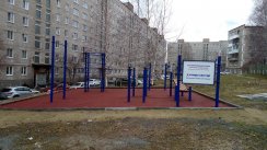 Площадка для воркаута в городе Серов №10686 Маленькая Хомуты фото