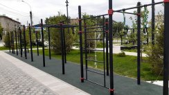 Площадка для воркаута в городе Новосибирск №10742 Средняя Хомуты фото