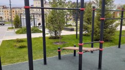 Площадка для воркаута в городе Новосибирск №10742 Средняя Хомуты фото