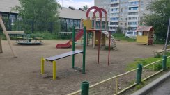 Площадка для воркаута в городе Иркутск №10774 Маленькая Современная фото