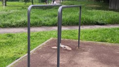 Площадка для воркаута в городе Щелково №10780 Маленькая Современная фото