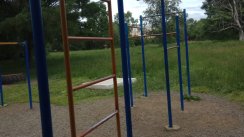 Площадка для воркаута в городе Комсомольск-на-Амуре №10824 Средняя Современная фото