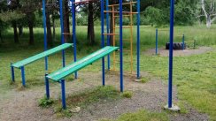 Площадка для воркаута в городе Комсомольск-на-Амуре №10824 Средняя Современная фото