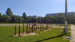 Площадка для воркаута в городе Витебск №10879 Средняя Современная фото