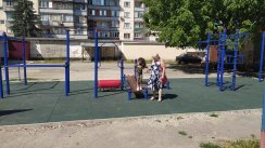 Площадка для воркаута в городе Нальчик №10915 Средняя Современная фото