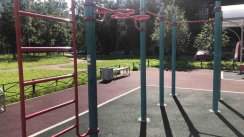 Площадка для воркаута в городе Санкт-Петербург №10937 Средняя Хомуты фото