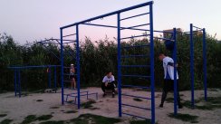 Площадка для воркаута в городе Ростов-на-Дону №10949 Маленькая Советская фото