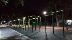 Площадка для воркаута в городе Алматы №10950 Средняя Хомуты фото