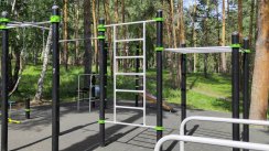 Площадка для воркаута в городе Иркутск №10953 Средняя Хомуты фото