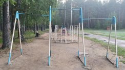 Площадка для воркаута в городе Саянск №10955 Маленькая Хомуты фото