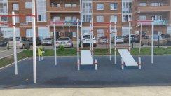 Площадка для воркаута в городе Иркутск №10984 Средняя Хомуты фото