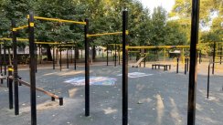 Площадка для воркаута в городе Воронеж №10999 Большая Современная фото