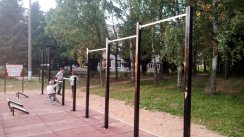 Площадка для воркаута в городе Торжок №11006 Большая Современная фото