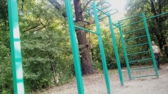 Площадка для воркаута в городе Полтава №11020 Средняя Современная фото