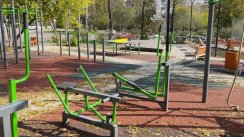 Площадка для воркаута в городе Иркутск №11038 Средняя Современная фото