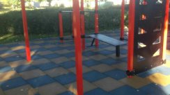 Площадка для воркаута в городе Киев №11058 Маленькая Современная фото