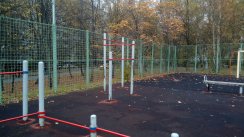 Площадка для воркаута в городе Москва №11060 Большая Современная фото