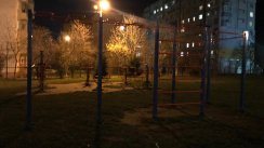 Площадка для воркаута в городе Дрогобич №11112 Маленькая Современная фото