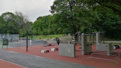 Площадка для воркаута в городе Мюнхен №11172 Большая Современная фото