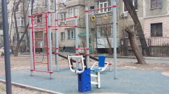 Площадка для воркаута в городе Алматы №11225 Маленькая Хомуты фото