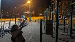 Площадка для воркаута в городе Сергиев Посад №11320 Средняя Современная фото