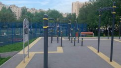 Площадка для воркаута в городе Москва №11364 Средняя Современная фото
