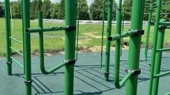 Площадка для воркаута в городе Курск №11412 Большая Современная фото