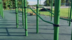 Площадка для воркаута в городе Курск №11412 Большая Современная фото