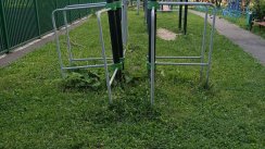 Площадка для воркаута в городе Москва №11433 Средняя Современная фото