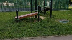 Площадка для воркаута в городе Москва №11433 Средняя Современная фото